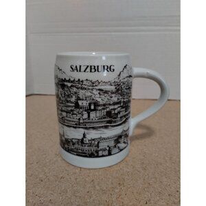 Salzburg Royal Porzellan Bavaria KPM Germany Porcelain Beer Stein Mug